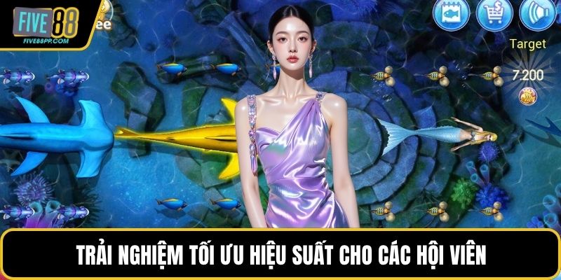 Tải Game Bắn Cá Phiên Bản Mới Chất Lượng Cao Tại FIVE88 2 Trải nghiệm tối ưu hiệu suất cho các hội viên